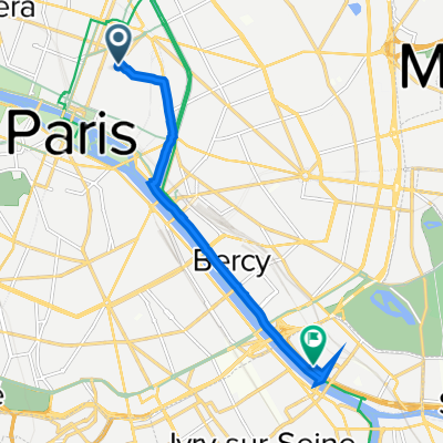 115 Rue du Temple, Paris à 3 Rue du Port aux Lions, Charenton-le-Pont