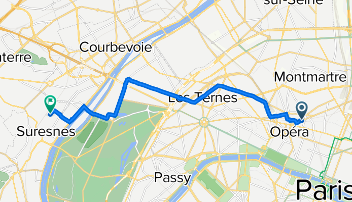 De 26 Rue la Fayette, Paris à 53 Rue Gambetta, Suresnes