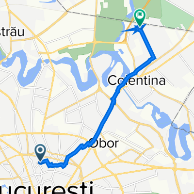 Piața Gheorghe Cantacuzino 2, București to Strada Turiștilor 46, București