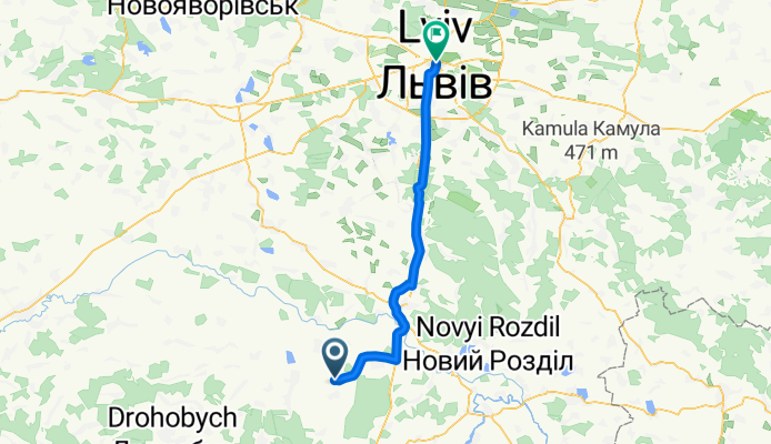 Krinica (UA) - Lwów