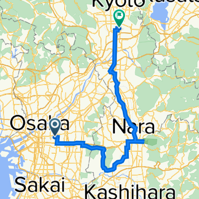 Osaka - Nara - Kyoto
