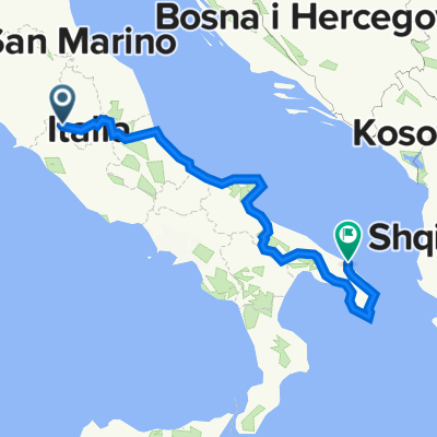 Test Orvieto-Matera-Brindisi