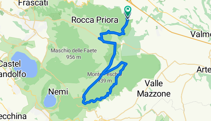Colle di Fuori - Monte Artemisio e ritorno