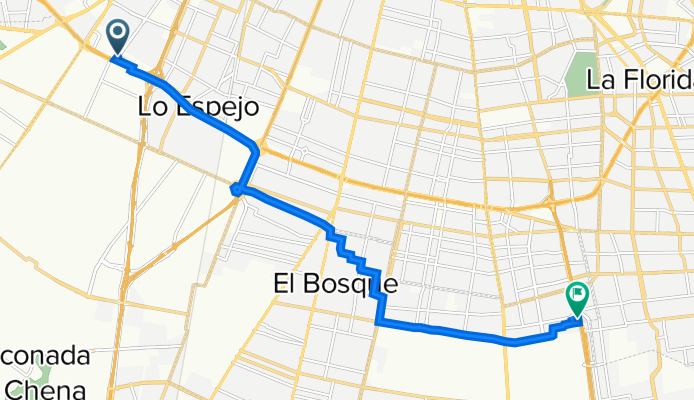 De PI1656-Avenida Aeropuerto / Esq. Av. A. Vespucio, Cerrillos a Poiguano 10925, La Pintana