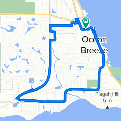 3000 NE Indian River Dr, Ocean Breeze to 3000 NE Indian River Dr, Ocean Breeze