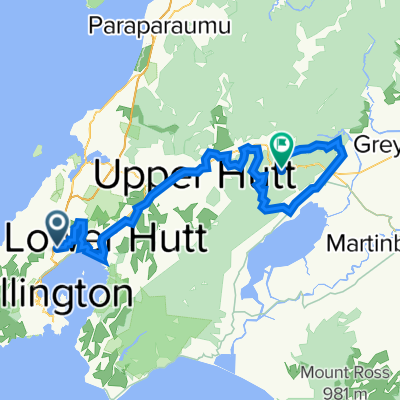 32 Quigley St, Wellington to 785 Highway 2, Upper Hutt