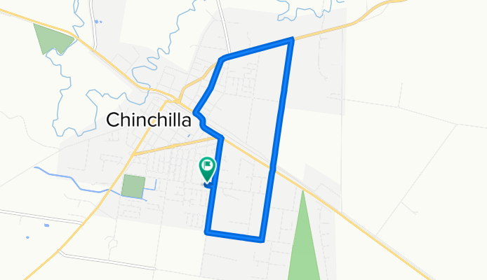 Zeller Street 101, Chinchilla to Zeller Street 101, Chinchilla