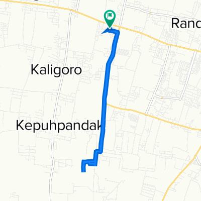Jalan Raya Pekukuhan 22, Kecamatan Mojosari to Jalan Raya Pekukuhan 22, Kecamatan Mojosari