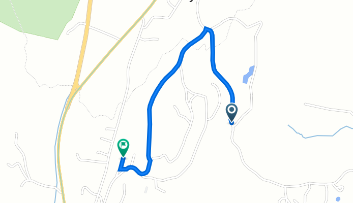 Old W Point Rd E, Garrison to 21 Franciscan Way, Garrison