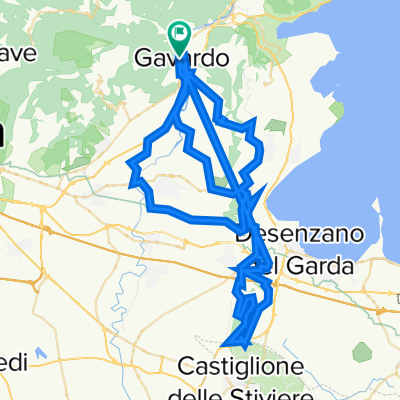 Da Via Gosa Andrea 25, Gavardo a Gavardo Piazza G. Marconi