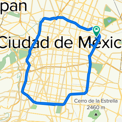 Avenida Norte 172 414, Venustiano Carranza a Avenida Norte 172 414, Venustiano Carranza