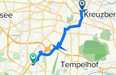 Route in der Bikemap App öffnen