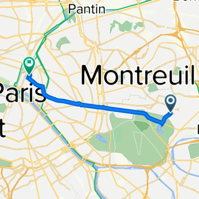 Itinéraire à partir de 41 Rue du Commandant Jean Duhail, Fontenay-sous-Bois