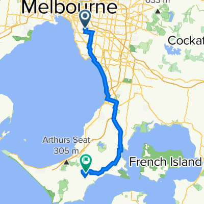 Kambrook Road 223, Caulfield to Paringa Road 44, Red Hill South
