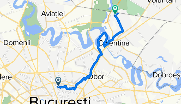 Strada General Eremia Grigorescu 19, București to Strada Turiștilor 49, București