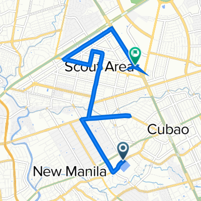 N. Domingo Street, Quezon City to 793 Edsa, Quezon City