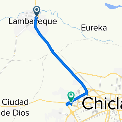 De 832W+4PF, Lambayeque a María Magdalena 125, Chiclayo
