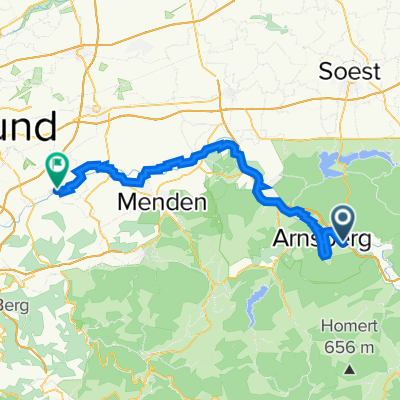 RuhrtalRadweg Tag 2 von Arnsberg nach Schwerte