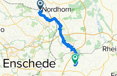 Route in der Bikemap App öffnen