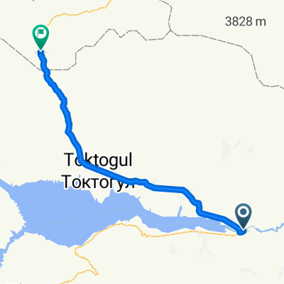 Toktogul-Stausee - Chichkan