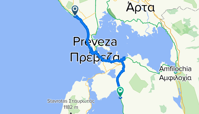 Zalongo to Palairos - Mytikas, Paleros