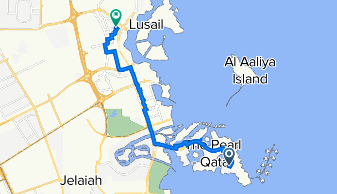 9H76+P48, Doha to Qatar, لوسيل