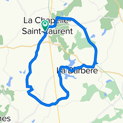 29 Route du Gâts du Noyer, La Chapelle-Saint-Laurent à 29 Route du Gâts du Noyer, La Chapelle-Saint-Laurent