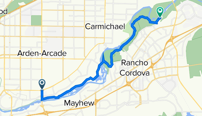3501 Fair Oaks Blvd, Arcade to American River Bike Trail, Rancho Cordova