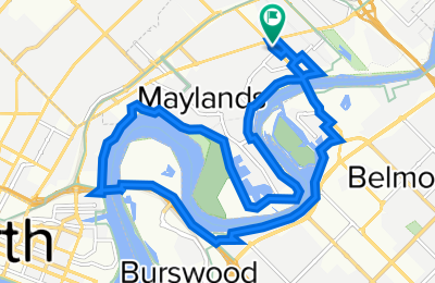 Route in der Bikemap App öffnen