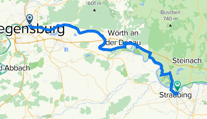 1-Donautour Regensburg-Straubing 3.7.-4.7.23