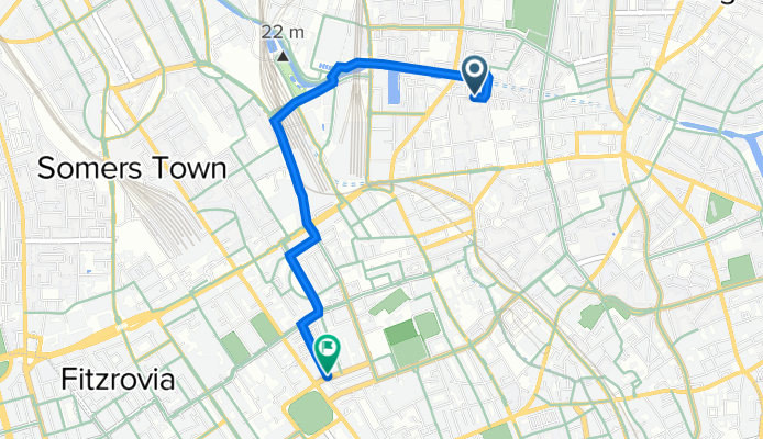 Wynford Road 63 to Herbrand Street 9