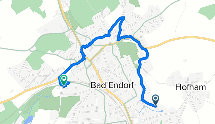 Bergstraße 6A, Bad Endorf nach Kurfer Straße 2, Bad Endorf