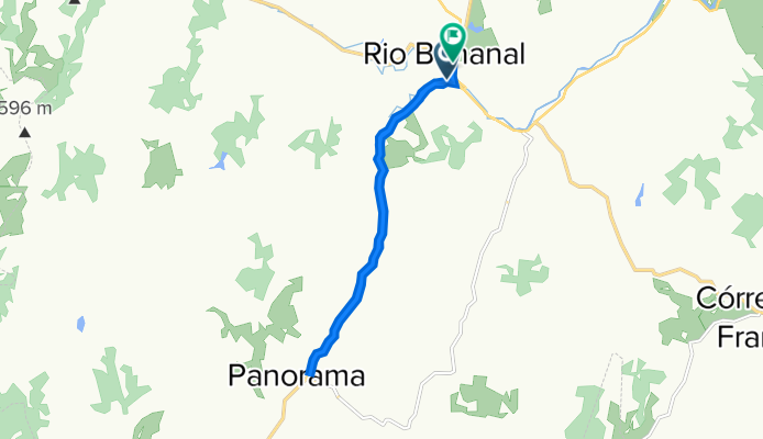 Rua Caetano Pola, 16–300, Rio Bananal a Rua Atilho Pezzin, 303, Rio Bananal