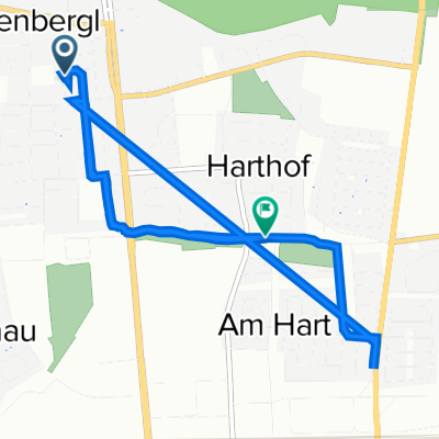 Max-Müllner-Straße 17, München nach Knorrstraße 174, München