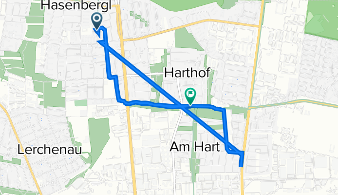 Max-Müllner-Straße 17, München nach Knorrstraße 174, München