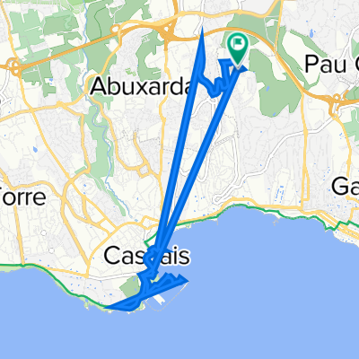 De Rua Santa Clara 66, Estoril a Rua São Francisco de Assis LB, Estoril