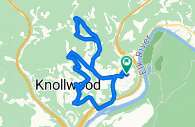 Route in der Bikemap App öffnen