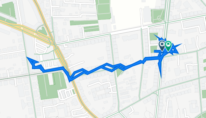 24.12.22 Rehefelder Straße 35, Dresden nach Robert-Matzke-Straße 18, Dresden