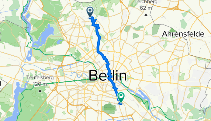 Senftenberger Ring 24, Berlin nach Boddinstraße 16, Berlin