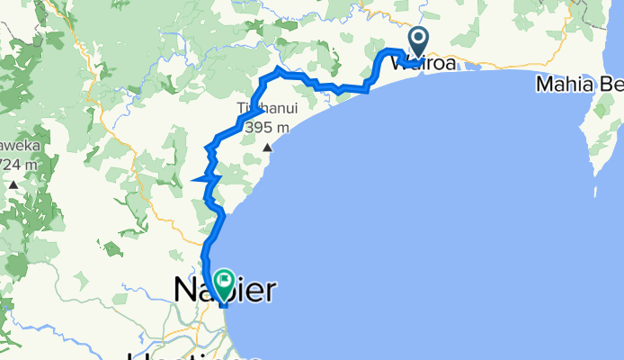 Entspannte Route