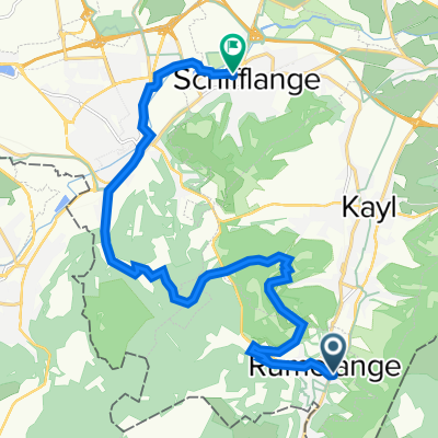 Rumelange, Gare to Rue de la Gare 36, Schifflange