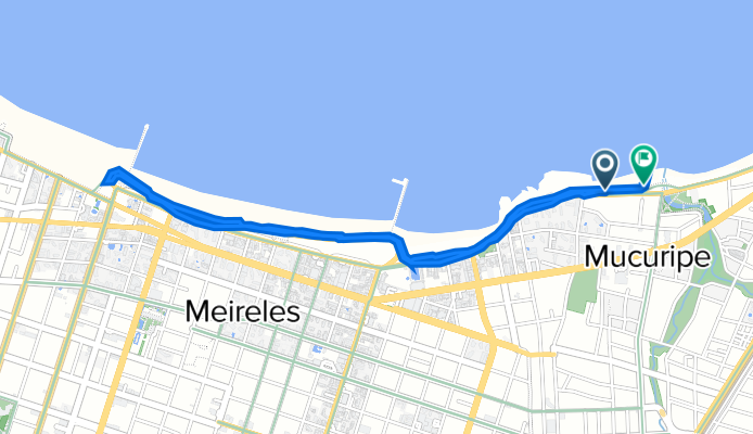 Calçadão da Beira Mar, Fortaleza a Calçadão da Beira Mar, Fortaleza