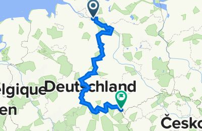 Route in der Bikemap App öffnen