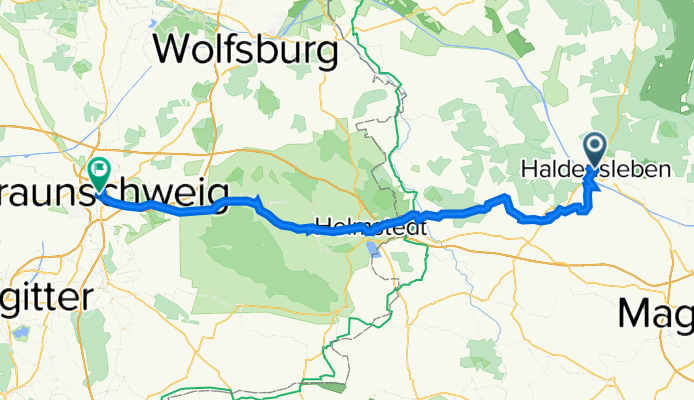Bülstringer Straße 15, Haldensleben nach Langer Hof 1, Braunschweig
