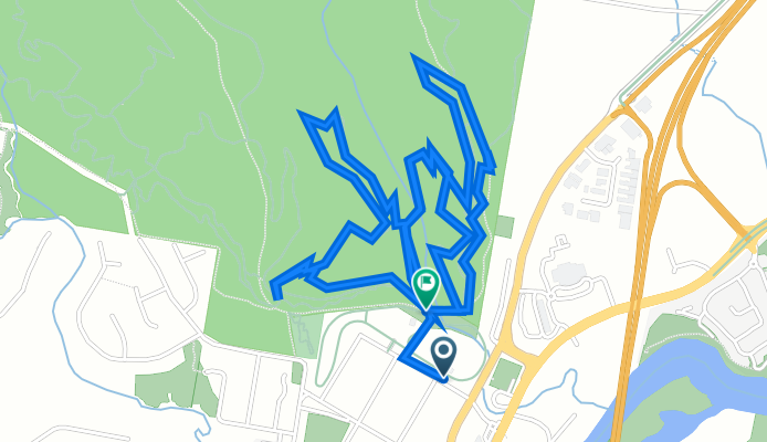 4 Hope St, Nerang to Velodrome Break, Nerang