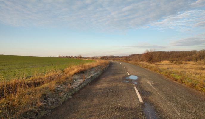 Foto 1 de la ruta de Bikemap "Солоне туди"