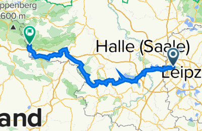 Route in der Bikemap App öffnen