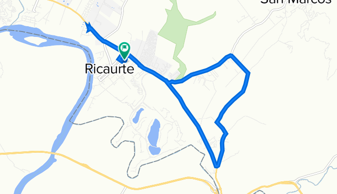 De Carrera 16 4-688, Ricaurte a Carrera 16 4-688, Ricaurte