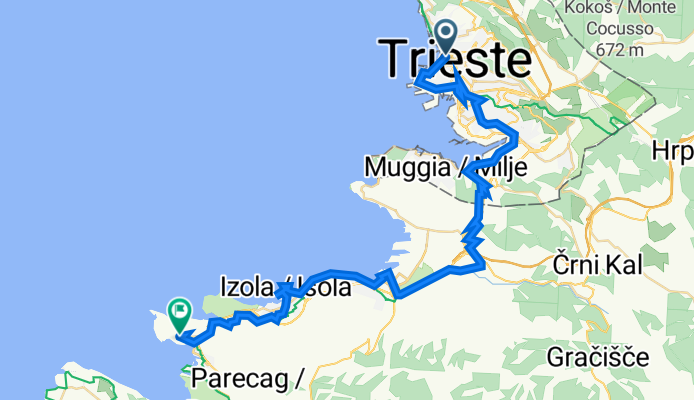 Etap 9, Trieste - Portoroz (Maestral)