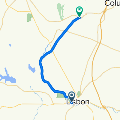 609 W Washington St, Lisbon to Old State Rte 344, Leetonia